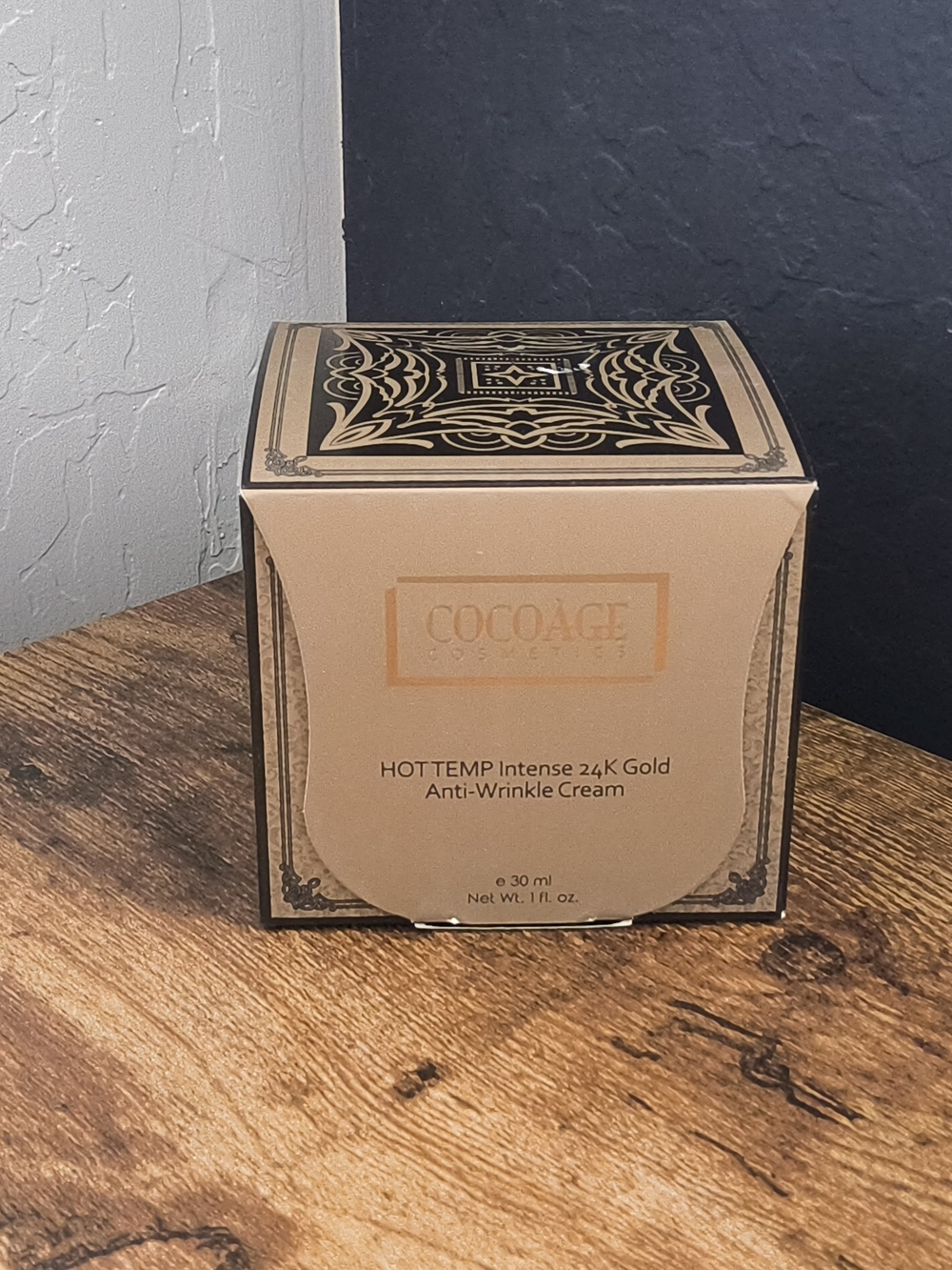 HOT TEMP Intense 24K Gold Anti-Wrinkle Cream — Gold